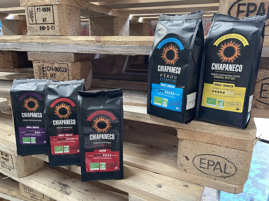 Gamme chiapaneco sur palette